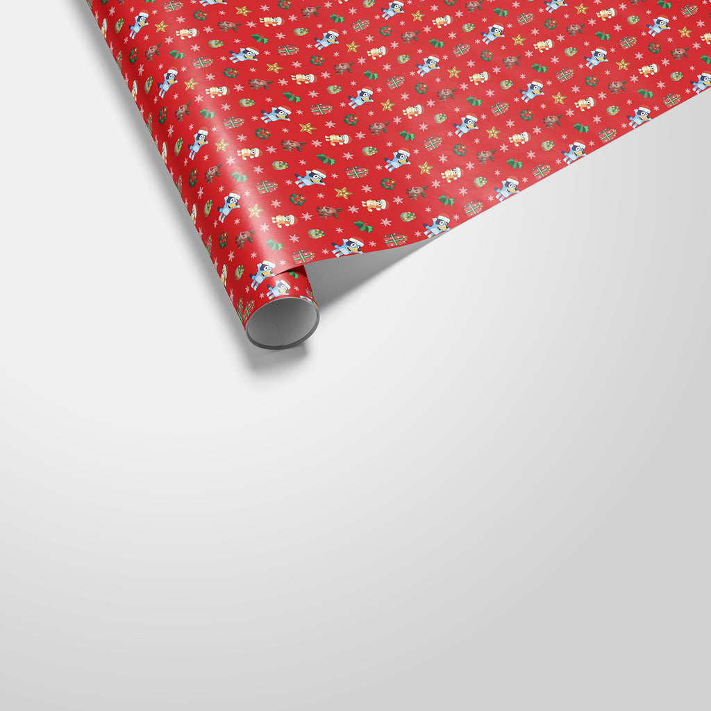 Bluey Christmas Wrapping Paper
