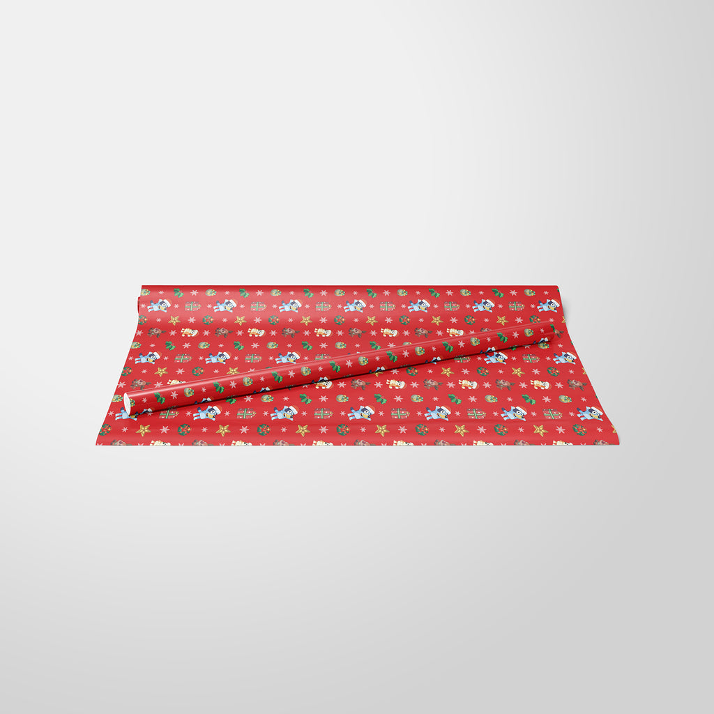 Bluey Christmas Wrapping Paper