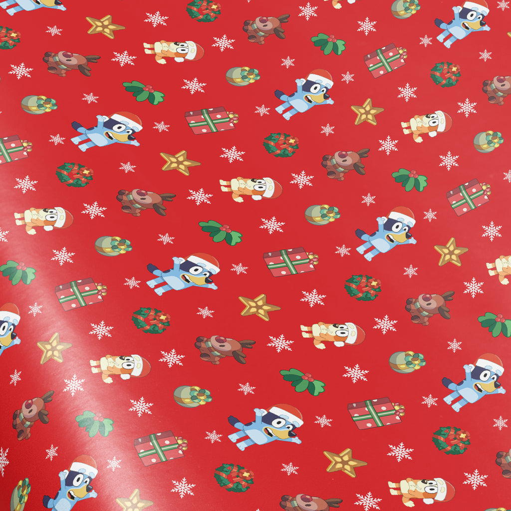 Bluey Christmas Wrapping Paper