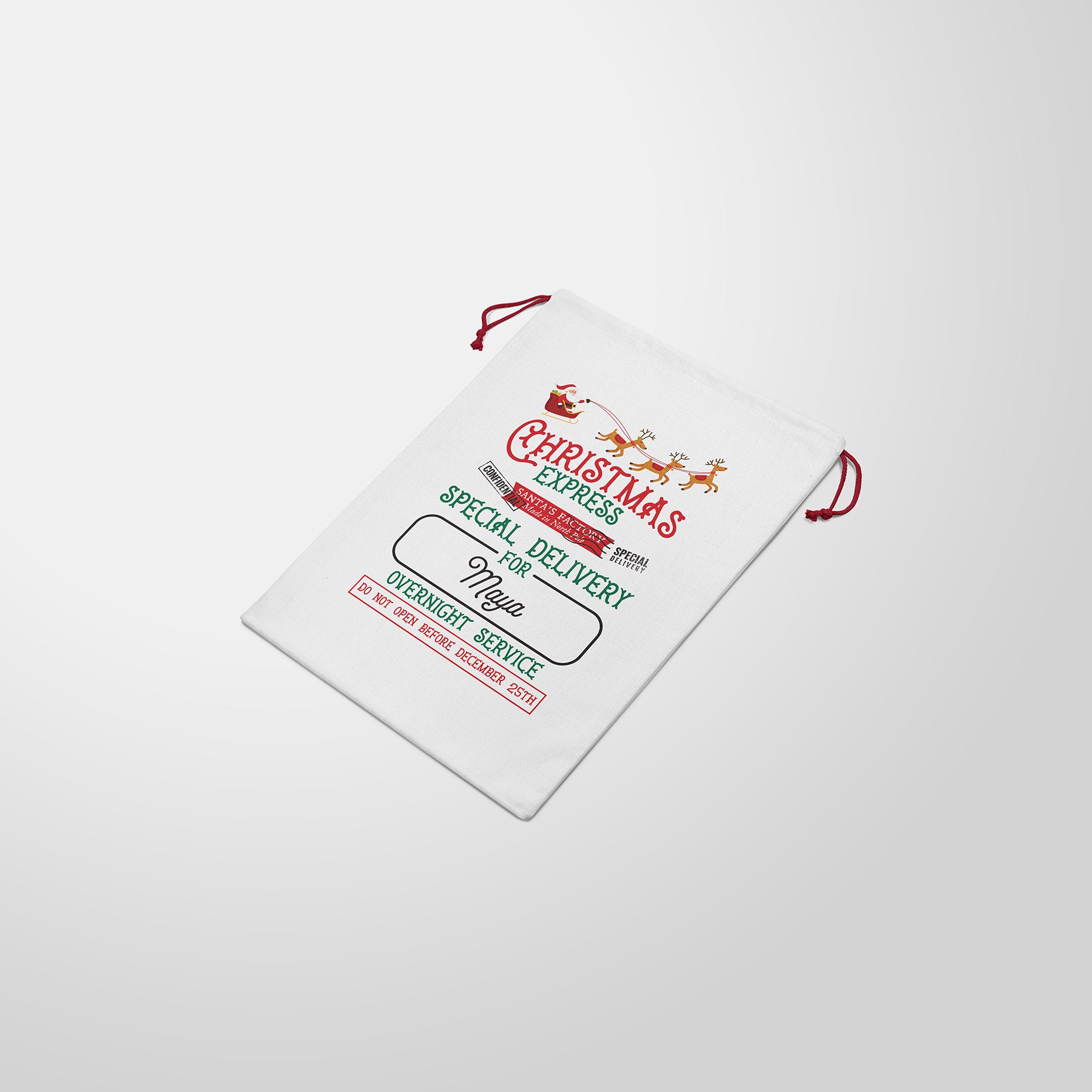 Christmas Express Santa Sack
