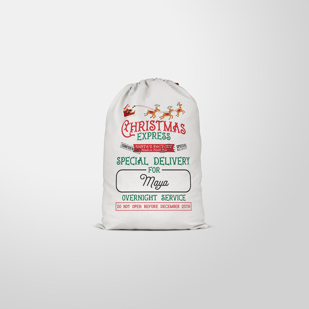 Christmas Express Santa Sack