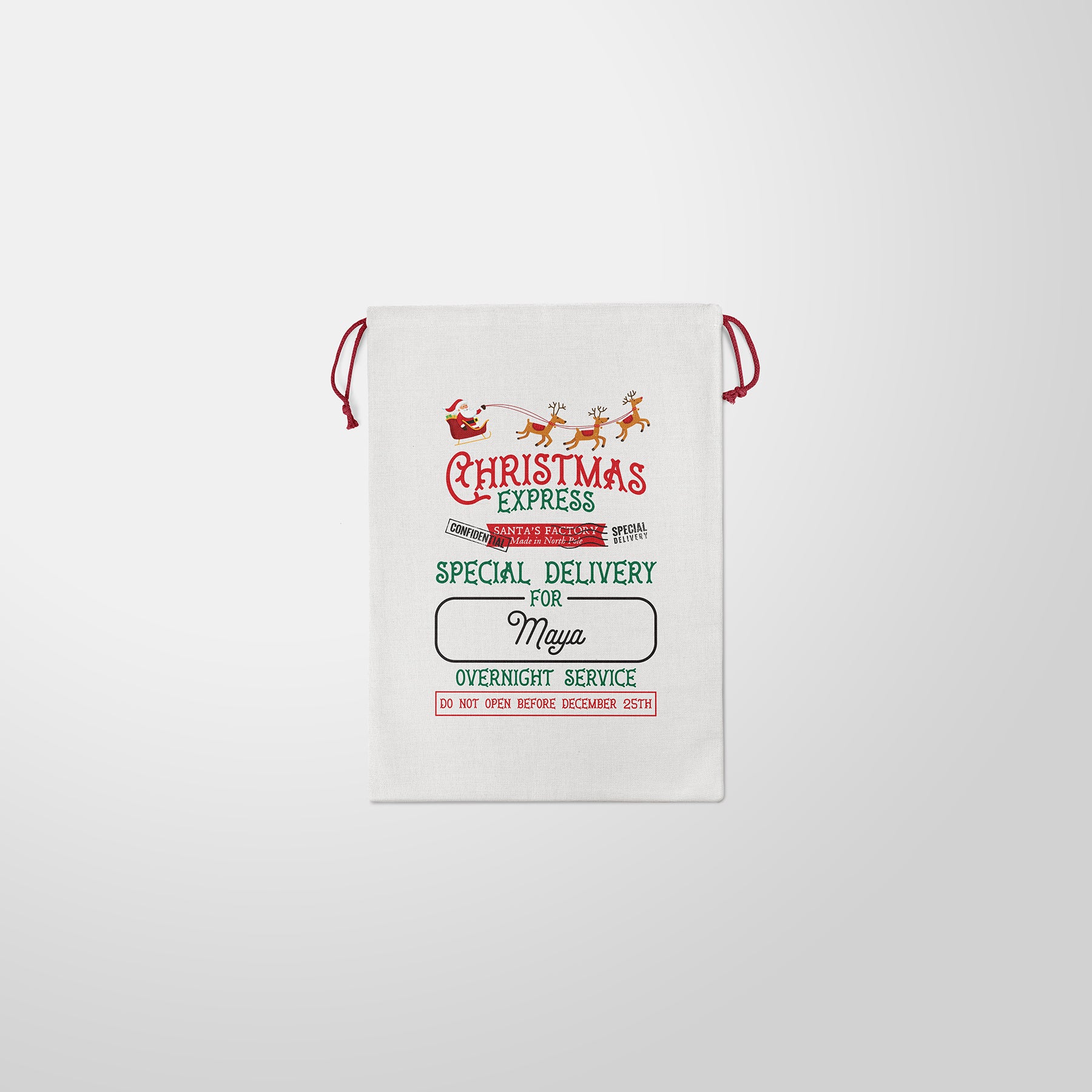 Christmas Express Santa Sack