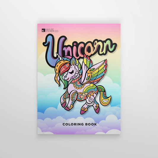 Unicorn Activity Coloring Book
